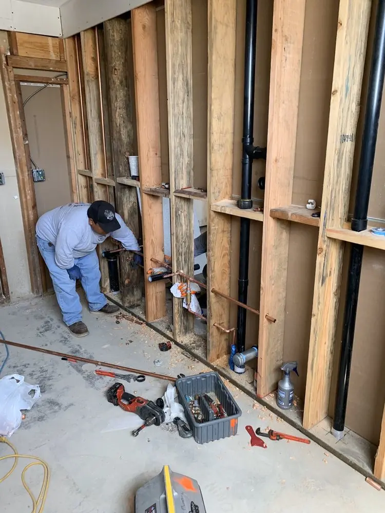 Commercial rough-in plumbing for Gas Line Repair in Farmington Hills